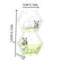 thumbnail image 4 of Acrylic Sand Timer Hourglass with Oil Drip Glitter, Leak-Proof Sensory Desk Decor, 50ml Birthday Gift for Kids and Adults, 4 of 5