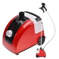thumbnail image 3 of Garment Clothes Standing Fabric Steamer Wrinkle Remove Portable Home Red, 3 of 8