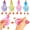 pink, variant on Cute Duck Squishies Sugar Stress Ball, Soft Duck Stress Relief Sugar Ball Squishies Squishis and Moldable Slow Rise Relaxing Sensory Fidget Stresses for Anxiety Relief