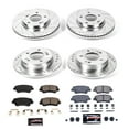 thumbnail image 3 of PowerStop Front and Rear Z23 Evolution Sport Carbon-Fiber Ceramic Brake Pad and Drilled & Slotted Rotor Kit Fits: HYUNDAI KIA Select Models K7582, 3 of 10