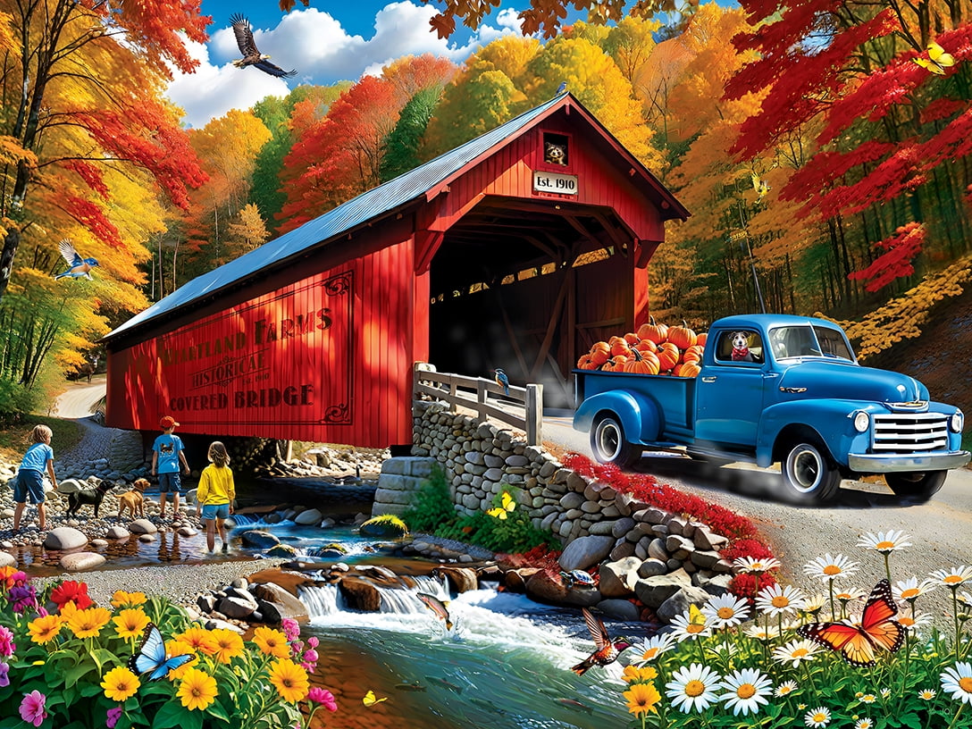 Memory Lane - Rustic Passage 300 Piece EZ Grip Puzzle