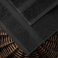 thumbnail image 5 of Superior Hymnia Egyptian Cotton Bath Towels, Black(2 Pieces), 5 of 8