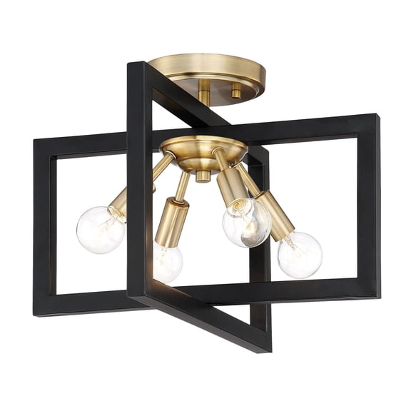 Designers Fountain - Four Light Semi-Flush Mount - Xander - 4 Light Semi-Flush
