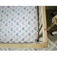 thumbnail image 6 of NODNAL CO. 3 Rainbow & Solid Cotton Crib Fitted Sheet Set, 3 Pieces, for Baby Girl or Boy Infant/Toddler Nursery Bedding, Boho Gender Neutral Watercolor Beige/Tan Toddler Mattress 28”x52”x9” Sheet, 6 of 11
