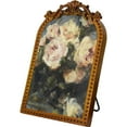 thumbnail image 5 of Home Decor Collection Filigree Tabletop Floral Art, Gold Ornate Frame with Botanical Design, 6x8, Gold Iron Frame, 5 of 10
