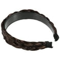 thumbnail image 7 of Unique Bargains 1 Pcs 1.5 Inch Wide Synthetic Hair Braided Headband Hair Hoop for Women and women Light Brown, 7 of 7