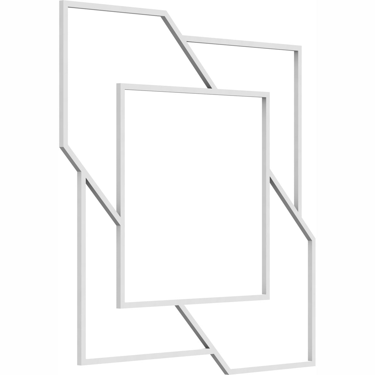 Large Monument Decorative Fretwork Wall Panels in Architectural Grade PVC