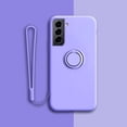 thumbnail image 1 of Funda magnética de silicona para Samsung Galaxy S23 S20 S21 FE S22 Ultra Plus A52S A52 A53 S10 S9 S8 S Note 20 S10E, funda con anillo Tan Jianjun unisex, 1 of 2