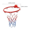 thumbnail image 2 of WRITWAA 1 Set Indoor Basketball Hoop Frame Designed to Improve Hand Eye Coordination Gift for Boys, 2 of 8