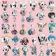 thumbnail image 2 of S925 serie Disney Mickey Minnie colgante de cuentas de plata adecuado para Pandora pulsera collar DIY joyería regalo Deng Xun unisex, 2 of 2