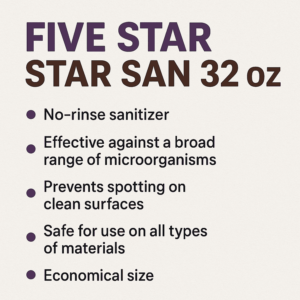 Five Star Star San 32 oz