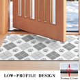 thumbnail image 3 of Pawprints Argyle Door Rugs,Washable Non Slip Door Mats Indoor,Decorative Door Mats,Entry Mat Indoor for Entrance,Bedroom,Kitchen,Bathroom,17"x30", 3 of 6