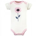thumbnail image 4 of Touched by Nature Baby Girl Organic Cotton Preemie Layette 4pc Set, Blossoms, Preemie, 4 of 5