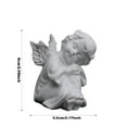 thumbnail image 3 of Enchanting Desktop Ornament Angel Resin Garden Statue Sculpture for Home Decoration Elegant Fairy Figure for Living Room and Garden Décor, 3 of 4
