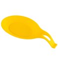 thumbnail image 1 of Graflsoa Vibrant Silicone Spoon Rest for Kitchen Utensils, Heat-Resistant and Easy-Clean Dish Pad, Decorative Yellow Silicone Holder for Spoons and Utensils, 1 of 7
