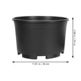 thumbnail image 5 of Raindrops  Terracotta Plant Pots Black Currant Multiple Use Flower with Tray, 5 of 8