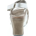 thumbnail image 4 of Pierre Dumas Women's Hester-5 Vegan Leather Strappy Wedge Sandals, 4 of 7