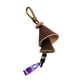 thumbnail image 1 of Señuelo Lentejuelas Campana Bolsa Cuero artificial Retro Compacto Equipo de viaje al aire libre con hebilla Pesca Almacenamiento portátil duradero kusrkot Colgador de campana de señuelo, 1 of 8