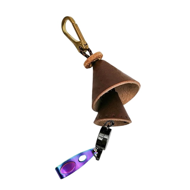 Lure Sequin Bell Bag Traveling Universal Retractor Tackle con Agujero de Gancho Compacto