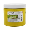 thumbnail image 1 of Rock Paint & Handy Art RPC241010-6 Yellow Washable Finger Paint, 16 oz - 6 Each, 1 of 1