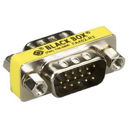 UPC: 0822088046455 | Black Box Gender Changer – Db15hd Male/db15hd Male (FA452-R2)