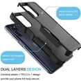 thumbnail image 6 of Tiflook For Motorola Moto G 5G 2022|Moto G (2022)|XT2213 Case [Military Grade Drop Tested] Non Slip Textured Dual Layer Hard Cover - Black, 6 of 6