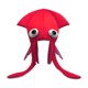 thumbnail image 3 of Sombrero de calamar, juguete para la cabeza, divertido sombrero de fiesta para juegos de rol, presentaciones en , vacaciones rosa, 3 of 8