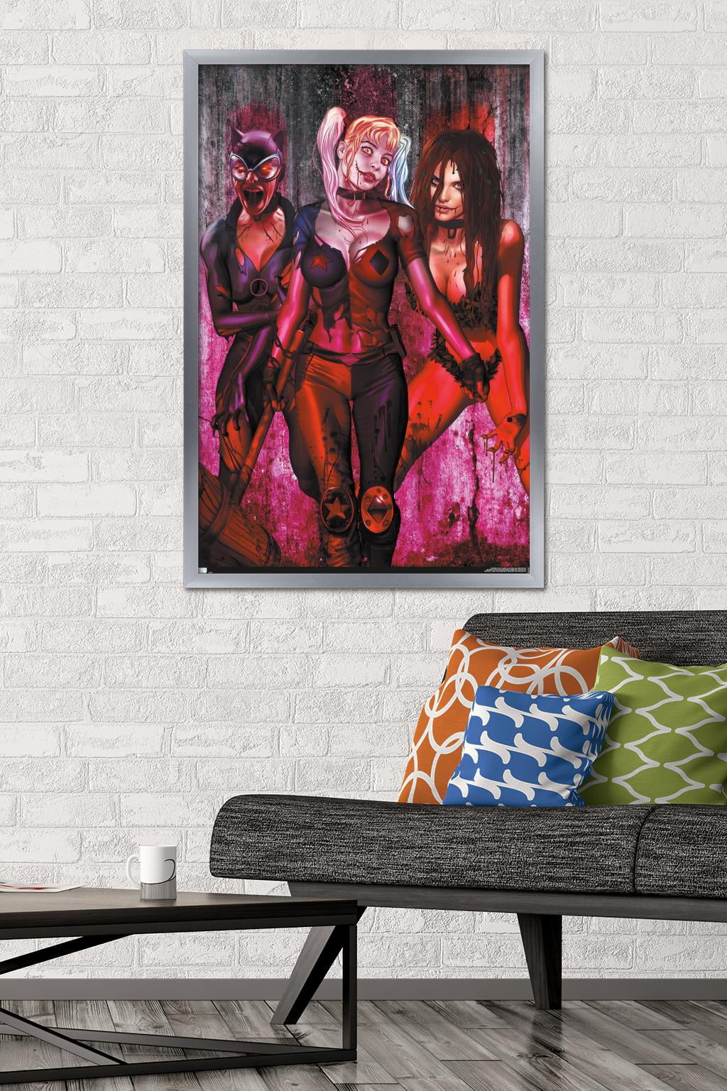 DC Comics - Harley Quinn - DCeased #1 Variant Wall Poster, 22.375" x 34" Framed