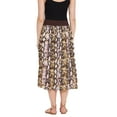 thumbnail image 5 of Oussum Women Skirts Long A-Line Midi Skirts with Pockets for Ladies, Black, 5 of 8