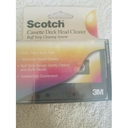 Scotch Cassette Deck Head Cleaner Brand New Sealed upc (Best Way To Seal A Deck)