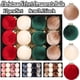 thumbnail image 2 of Bolas de terciopelo para adornos navideños de 8 cm, 12 unidades por juego, bolas de decoración navideña colgantes para árbol, decoración de interiores, decoración del hogar, Navidad, 2 of 5