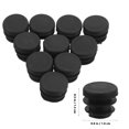 thumbnail image 2 of YSNOOWE 30Ud Protectores De Tubo Redondos Para Muebles Tapones Plásticos Negros, 2 of 6