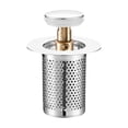 thumbnail image 2 of Stainless Steel Sink Aid, Kitchen Sink Drain Strainer, Sink Stopper, 2 of 9
