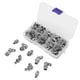 thumbnail image 4 of 60Pcs Metric Grease Fittings Kit, M6 M8 M10 45 90 Degree Hydraulic Grease Zerk Assortment for Angled, 4 of 5