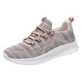 thumbnail image 2 of YOUYEDIAN Orthopedic Casual Shoes for Women Arch Support Slip on Non Slip Nurse Shoes Wide Knitted Mesh Stretch Business Casual Shoes Soft 2026 New Orthopedic Shoes (Pink), 2 of 8