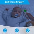 thumbnail image 2 of No-Touch Thermometer for Adults and Kids, Digital Accurate Baby Thermometer with Fever Alarm, 1 Second Fast Result, FSA HSA Eligible, Easy to use, 2 in 1 Mode Health Care Thermometer - Purple, 2 of 7