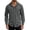 Gray, variant on Cmfcve Men's Hooded Shirts Quick Dry Long Sleeve Button Down Hiking Fishing Shirt Sun Protection Quick Dry Outdoor Tops with Pockets