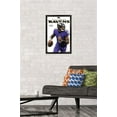 thumbnail image 2 of NFL Baltimore Ravens - Lamar Jackson Feature Series 23 Wall Poster, 14.725" x 22.375" Framed, 2 of 6