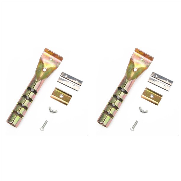 2X Raspador de Pintura Raspador de Aleación Resistente con 4 Piezas Cuchillas de Doble Cara para Eliminar Lechada, Pintura, Pegamento, Óxido