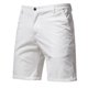 thumbnail image 3 of Ceisia Gift Men's All-Season Casual Shorts - Solid Color Elastic Waist Straight Tube Slim Linen Breathable Work Pants, 3 of 7