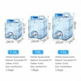 thumbnail image 3 of Clearance Storage Containers under $20,Camping Water Tank With Faucet Emergency Water Storage For Outdoor Camping Hiking, 3 of 9