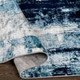 thumbnail image 3 of Livabliss Area Rugs for Living Room, 9x12 Wanderlust Modern Blue Rug, Bedroom Dining Room Home Decor Stain Resistant Carpet (8'10" x 12'4"), 3 of 7