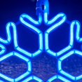 thumbnail image 3 of Cadena de luces eléctricas colorido LED de 20 pulgadas para Cafe Party Christmas Azul Cola Luces de copo de nieve, 3 of 8