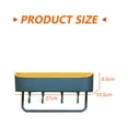 thumbnail image 2 of Adhesive Shower Caddy Bathroom Shelf Wall Mount Shower Shelf Holder - Dark blue, 2 of 6