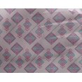 thumbnail image 4 of oneOone Georgette Viscose Fabric Diamond Geometric Decor Fabric Printed BTY 42 Inch Wide, 4 of 4