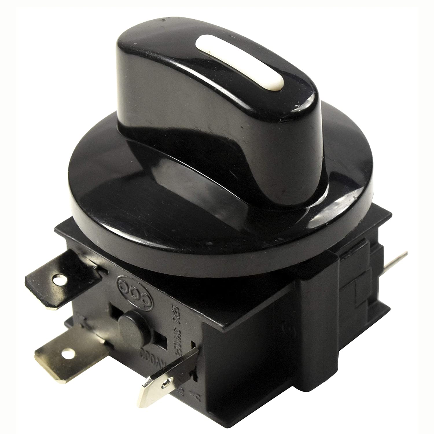 T7Design 3-Position 2-Speed Fan Heater Switch Knob – Classic Car, Land Rover, Kit Car