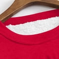 thumbnail image 5 of Gkeoshab Fall Sweaters for Women Women's Long-Sleeve Loose-Fit Round-Neck Sweater for Fall and Winter Red XXL, 5 of 5