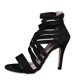 thumbnail image 1 of Amzcrzy Zapatos de mujer,Zapatos de mujer,Zapatillas de mujer, Sandalias de tacón alto con cremallera trasera y boca de pez para mujer, nuevas, de talla grande Sandalias Mujer Zapatillas De Casa, 1 of 9
