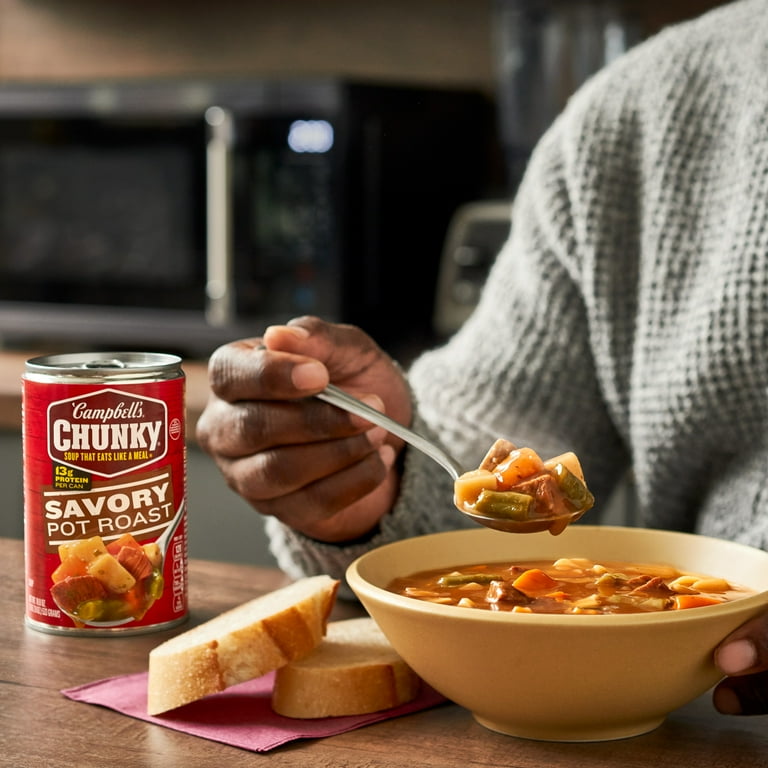 campbell soupさま専用 Campbell's Chunky Savory Pot Roast Soup, Carne Asada, 18.8