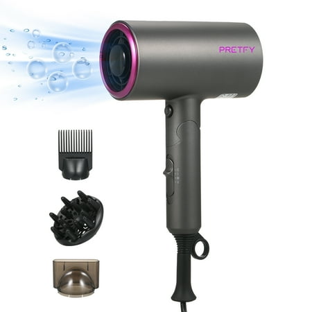 Pretfy 2000W Hair Dryer Large Wind Quickly Drying Hydrate Hair Household Hotel Hair Salon